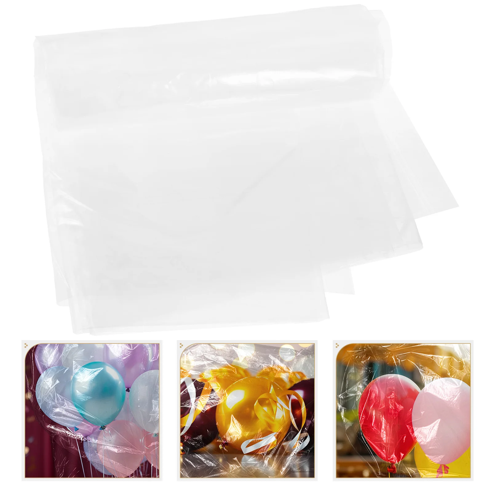 

5 Pcs Comforter Storage Bags Household Balloon Pouches Clothes Clothing Bedding Plastic Durable Container Wedding