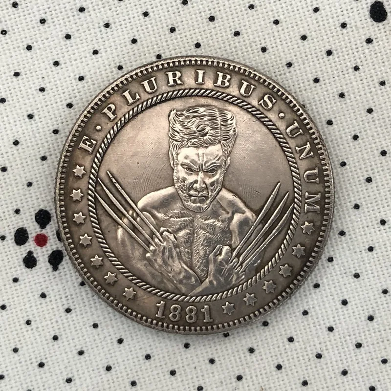 

Morgan Ranger Coin Battle Hero Coin Gift Revenge Coin Souvenir Lucky Coin Spider