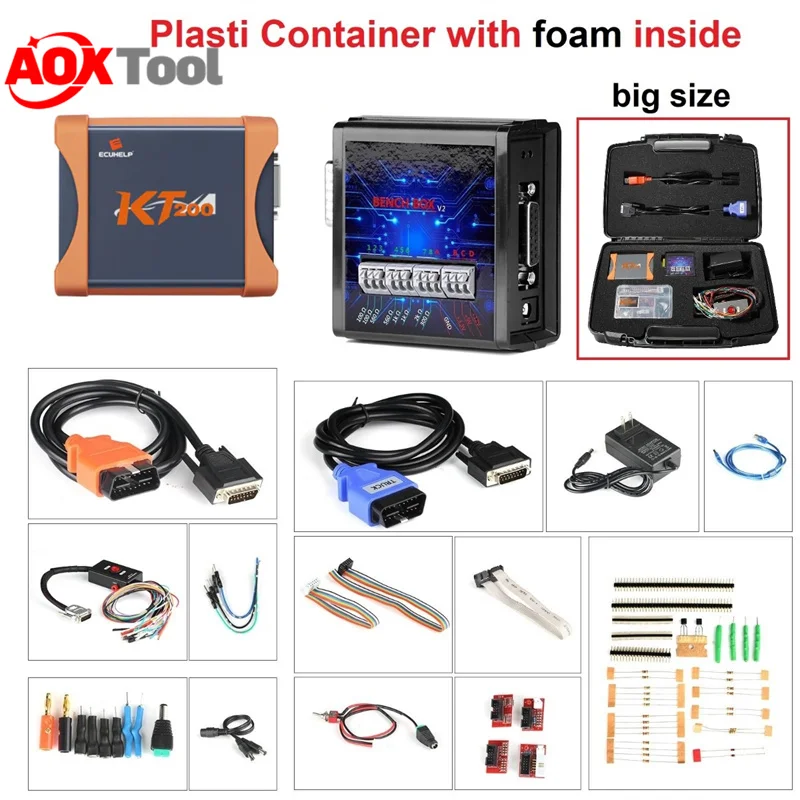 

Программатор KT200 ECU, полная версия, поддержка чипа обслуживания ECU, настройка DTC, снятие кода, OBD загрузка, BDM JTAG Master Version, 2023