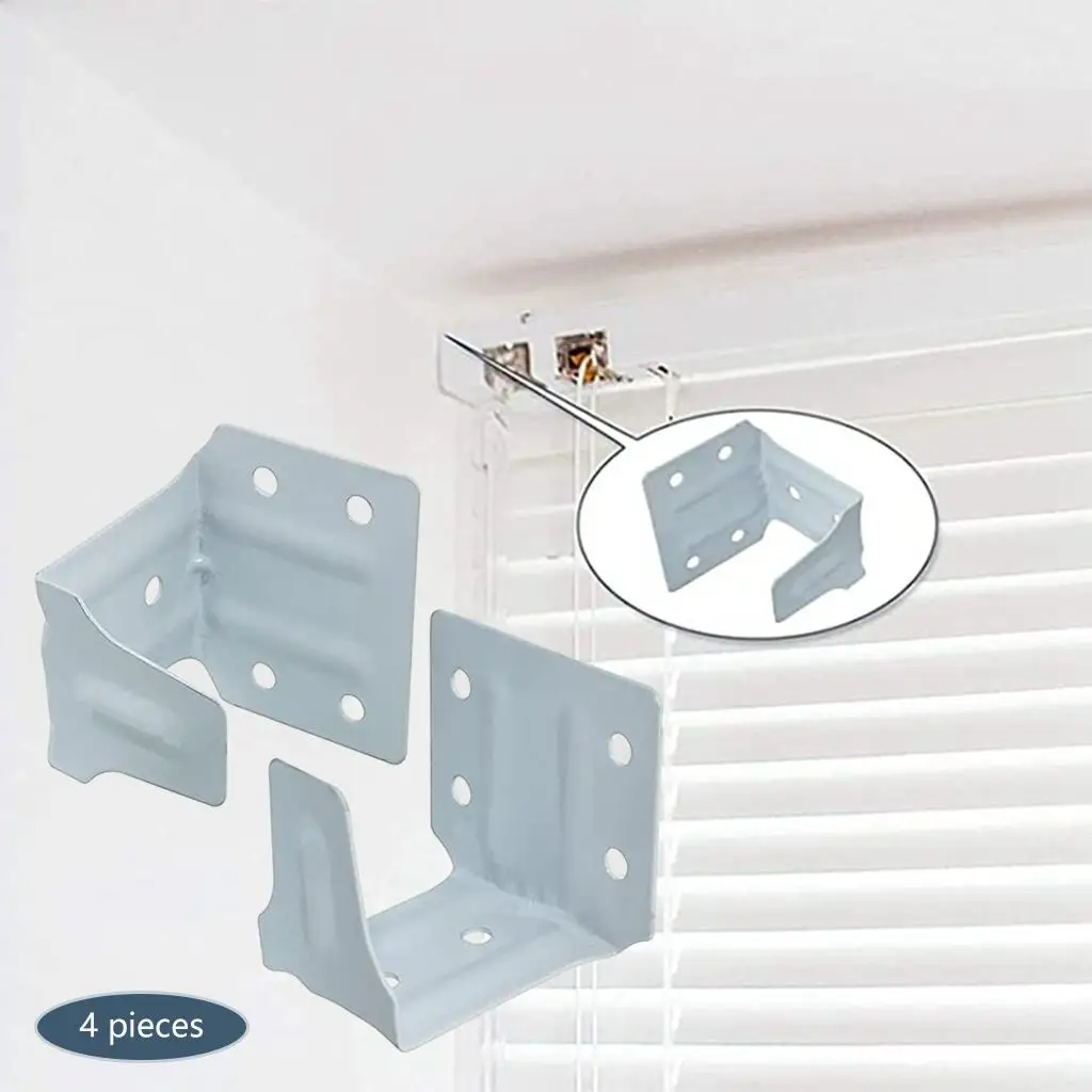 4 шт. прочные крепления для беспроводных жалюзи