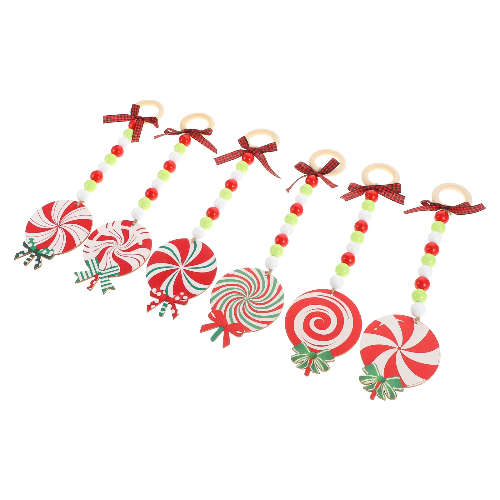 

6Pcs Kindergarten Candy Pendant Door Candy Hanging Ornament Festival Decoration