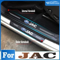car threshold door welcome pedal anti stepping protection paste stickers for jac iev6e ruifeng m3m4s2s3s5s7s4 accessories