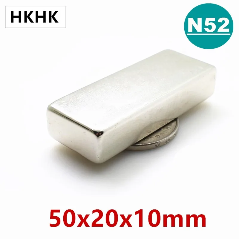 

5 10 шт., неодимовые магниты N52, 50 х20х10 дюймов