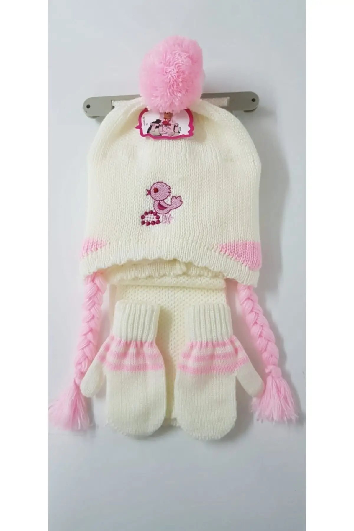 

Шарф, шапка и перчатки, 1-3 года, 3 шт. Детский комплект из шарфа, берета и перчаток