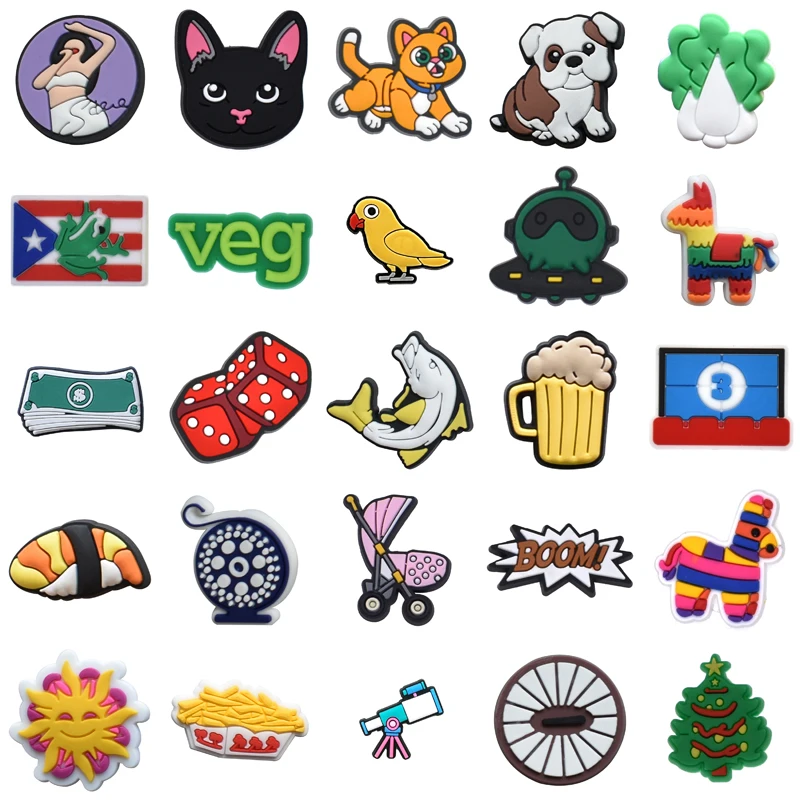 

Women Charm Kids Girl Gifts Para Pins Decorations for Crocs Wholesale Bulk Set Jeans Packs Men Boy Shoe Charms Shoes Accessories