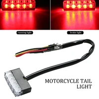 5w motorcycle scooter atv bike red rear tail 12v mini 5 led universal low consumption stop brake light lamp
