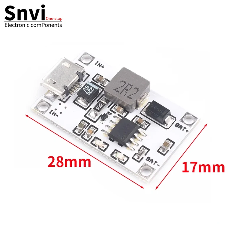 Модуль зарядки литиевых батарей SNVI 5В 2А 2S 8 4В