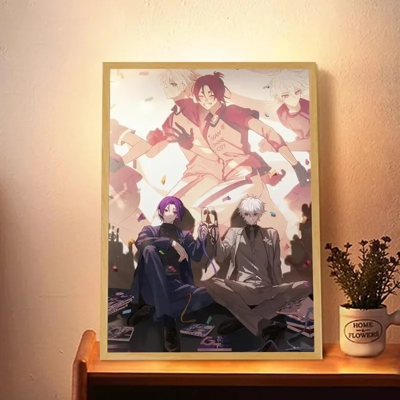 Световые картины серии BLUE LOCK декоративные украшения ночные огни креативные