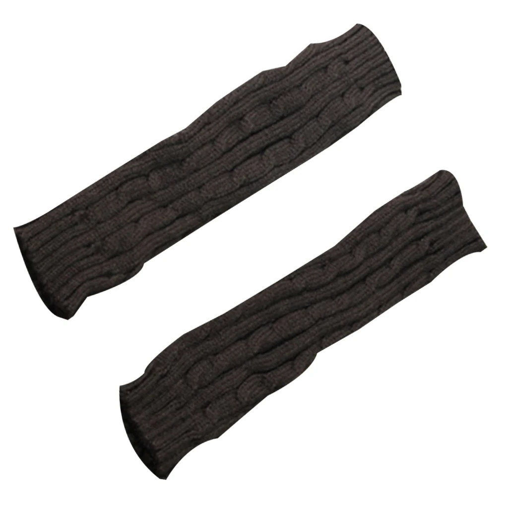 

1 Pair Hot Winter Autumn Knit Arm Warmer Women Girls Long Winter Mittens Wrist Warmer Female Gloves