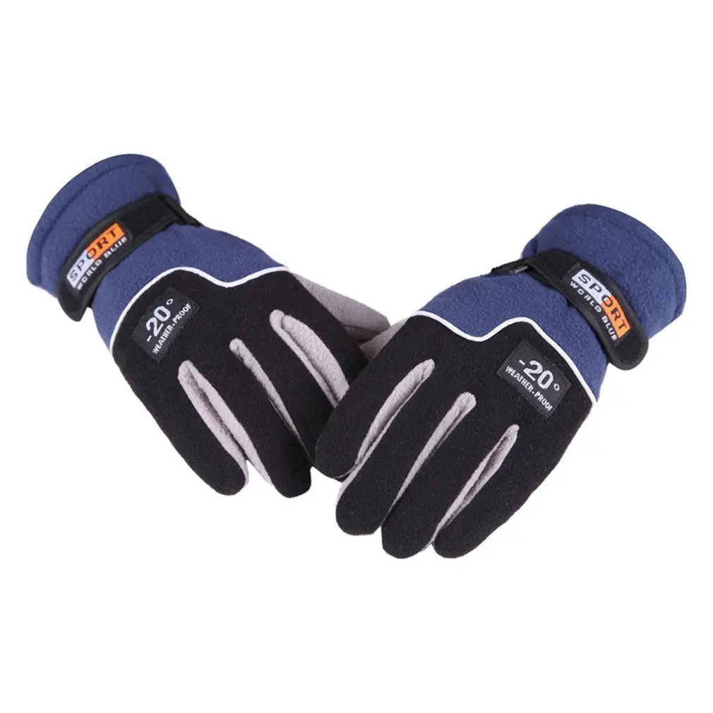 Зимние спортивные ветрозащитные лыжные перчатки OUTAD теплые мотоциклетные для