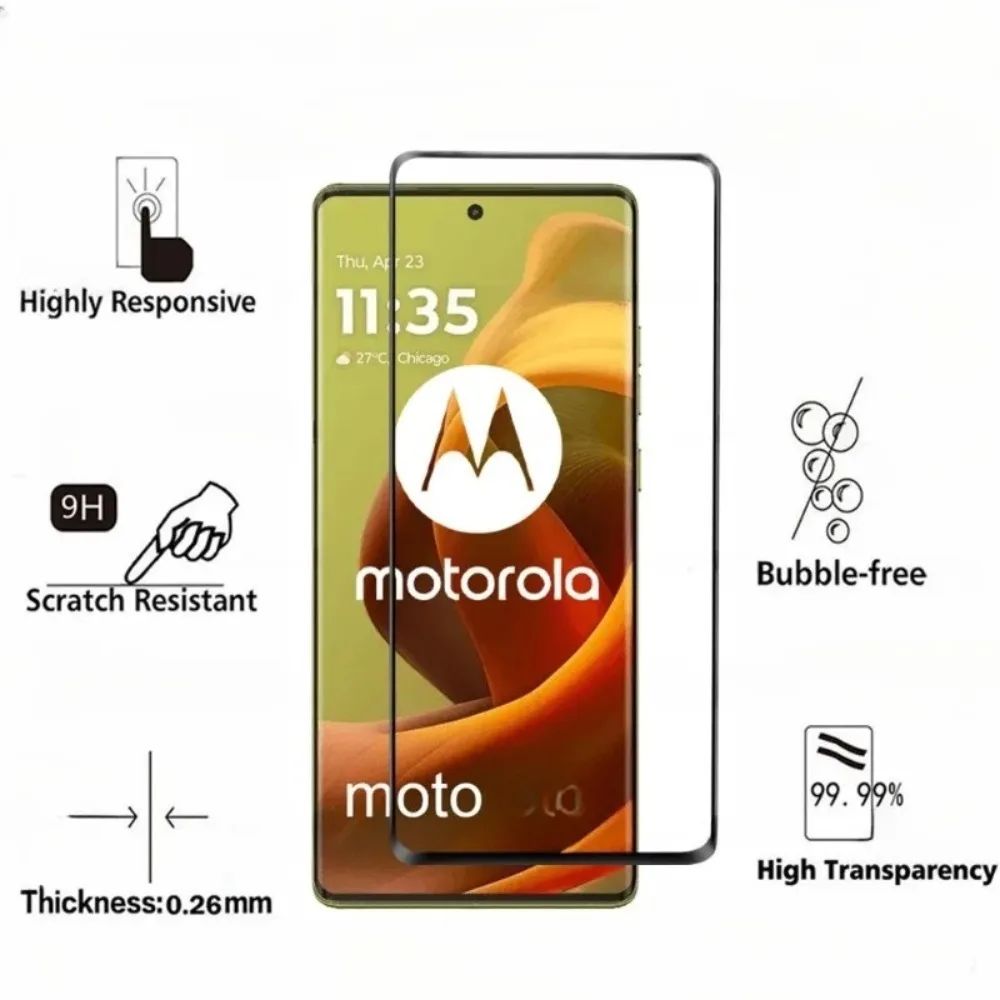 Фото 2 шт. закаленное стекло премиум-класса 9D для Motorola Edge 50 Ultra 60 Pro 50 60 Fusion Stylus Защитная пленка для экрана для Moto 40 30 Neo 40 Pro №2