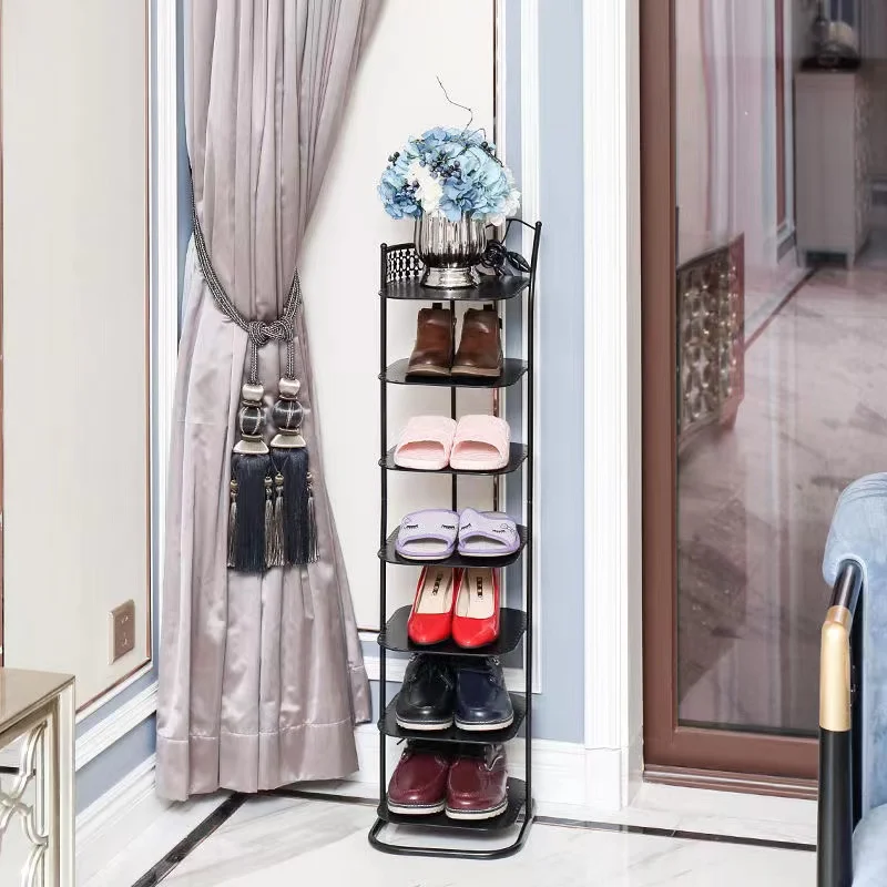 Shoe Rack Household Space Saving Multi-function Economical Cabinet Modern Easy Assembly Iron Multilayer Storage Shelf |