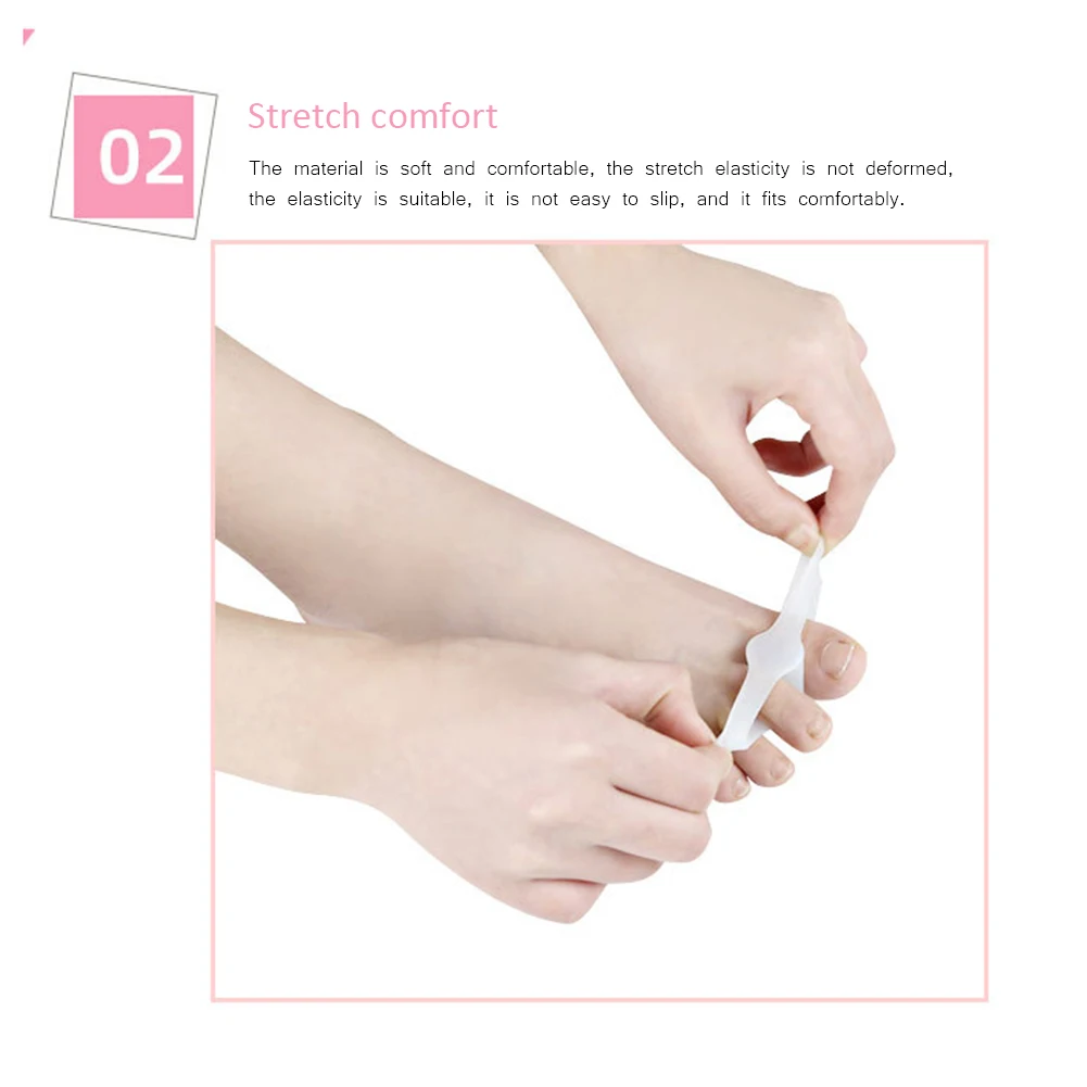 1 пара ортопедических протекторов для пальцев облегчение боли перекрывающийся