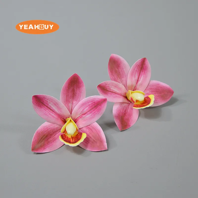 Искусственные бабочки YEAHBUY, 12 цветов, пластик