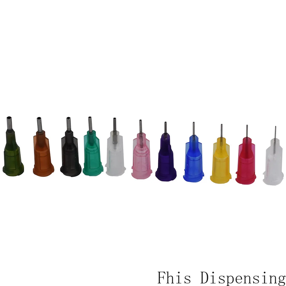 Оптовая продажа 14 г-27 г со стандартом ISO PP Luer Lock Hub длина трубки 0 25 дюйма точность S.S