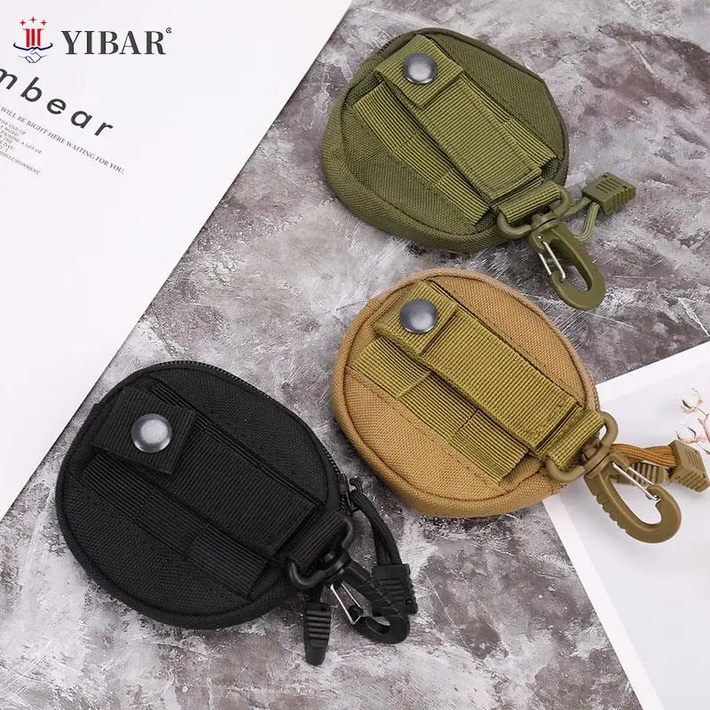

Tactical Functional Bag Practical Purse Outdoor Key Earphone Pouches Coin Purse