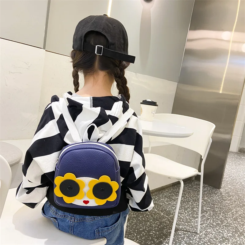 Cute Baby Backpack with Big Eyes for Girls, New Arrival Mini Trendy Lightweight Children's Shoulder Bag for Kids and Toddlers