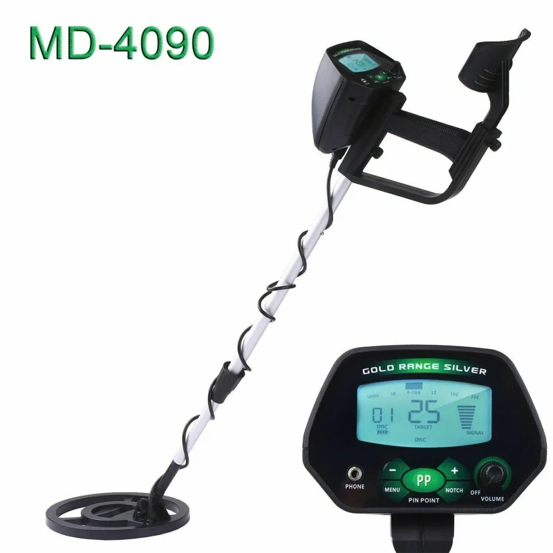 

High Sensitivity Underground Metal Detector MD-4090 LCD with Memory Function Backlight Adjustable