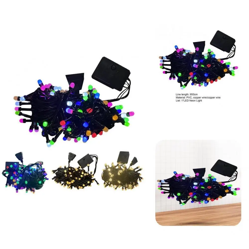 

Eco-friendly High-quality 100 LEDs Twinkle String Light Lightweight Light String Plug-in for Party