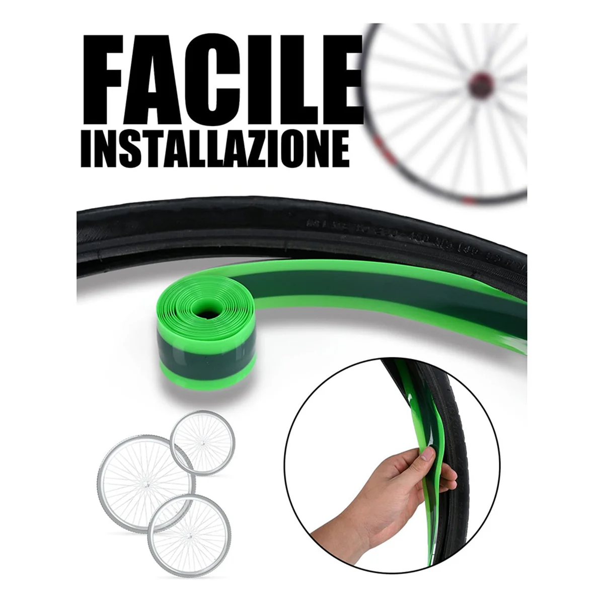 2 шт. вкладыш для велосипедных шин внутренняя трубка плоская защита велосипеда