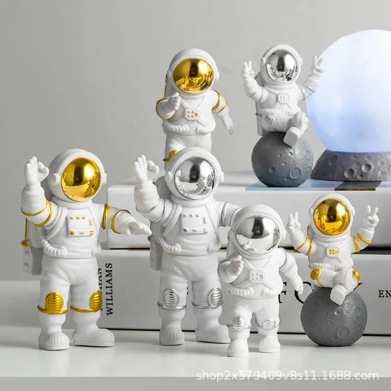 Новые модные современные минималистичные украшения в виде астронавта