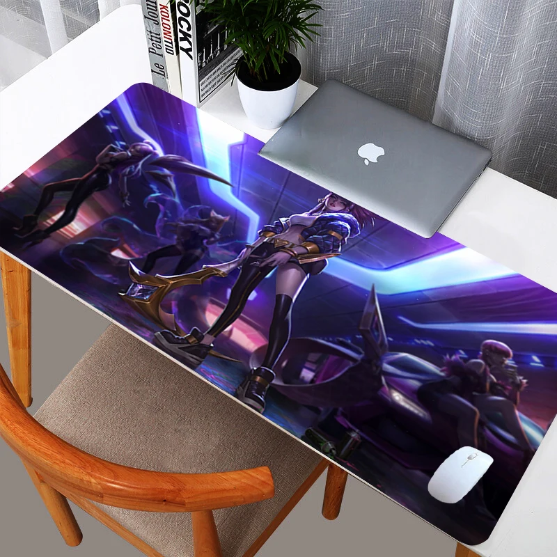 

Video Game League Of Legends Mouse Mat Keyboard Pc Xxl Desk Accessories Large Office Mousepad Kawaii Laptop Mause Pad 900X400
