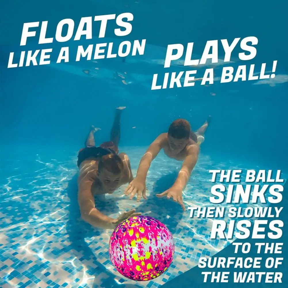 

Decorative Bright Color Pool Balls with Water Filling Adapter Beach Supplies