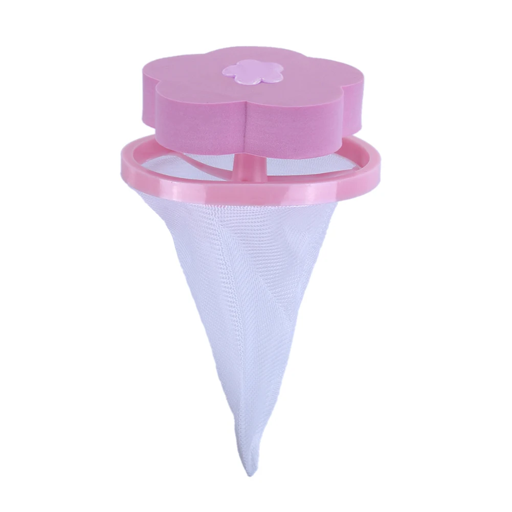 Flower Shape Washing Machine Hair Removal Clean Net Bag Household Cleaning Tools Accessories Pouch Clothes Cleaning Bags