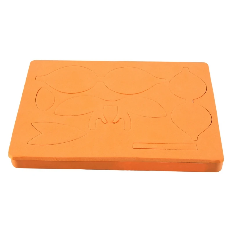 

1 Pcs DIY Handcraft Scrapbooking Decoration Handmade Wood Mould Suitable For Cutting And Making Hair Clips