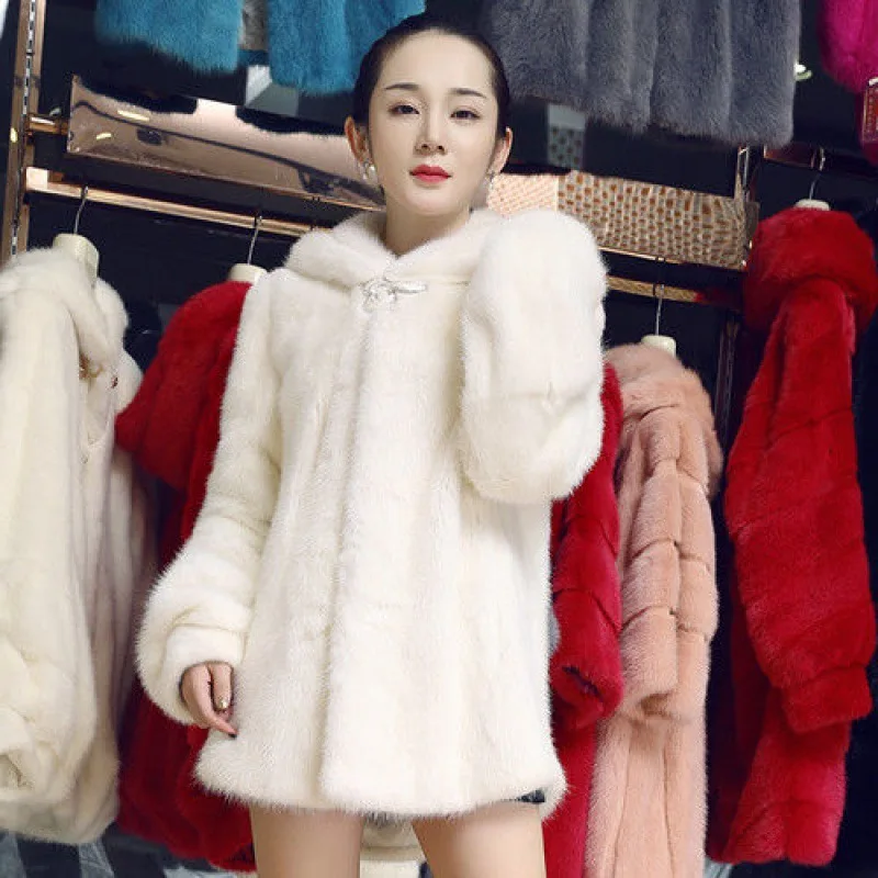 Women real mink coats female mink fur coat genuine long fur coat ladies winter clothes oversize 6xl 5xl 7xl natura fur coats