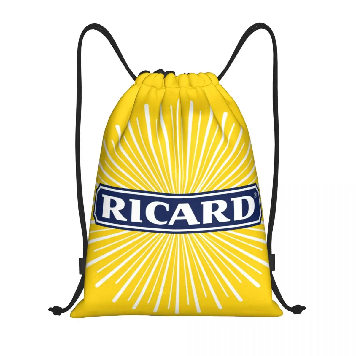 

Marseille France Ricard Aperitif Anise Drawstring Bag Women Portable Gym Sports Sackpack Great Buffalo Sun Shopping Backpacks