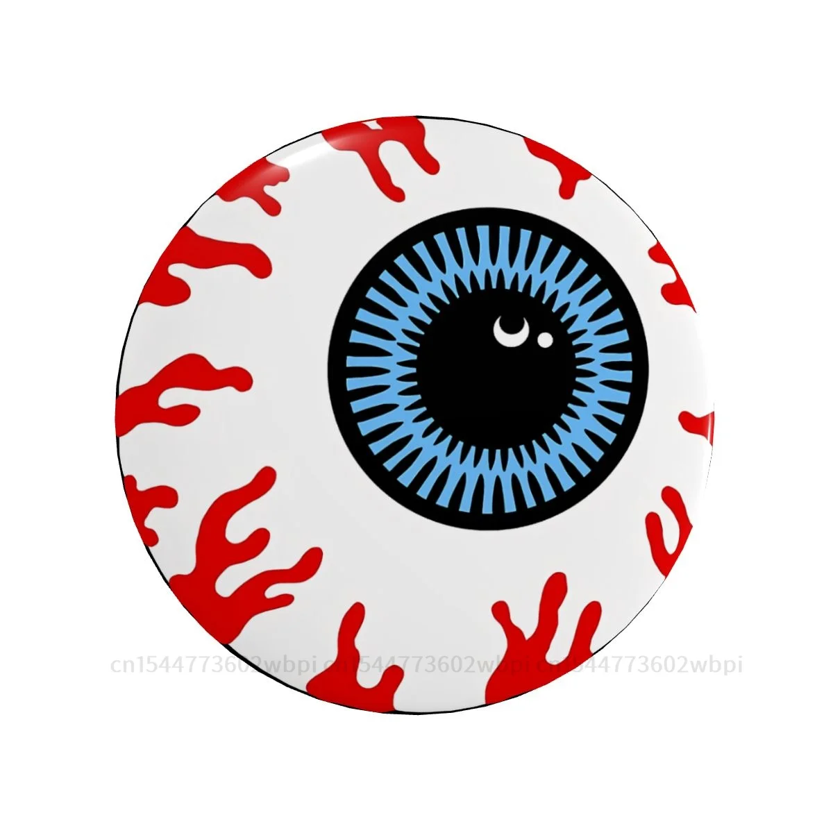 

Eyeball Badge Metal Brooch Fashion Soft Button Pin Lover Creative Gift Collar Decor Customizable