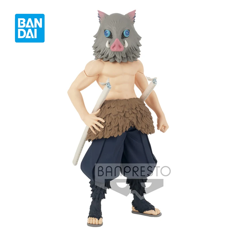 

Newest Banpresto Demon Slayer Grandista Hashibira Inosuke 24Cm Original Anime Figure Model Action Collection Toys Genuine