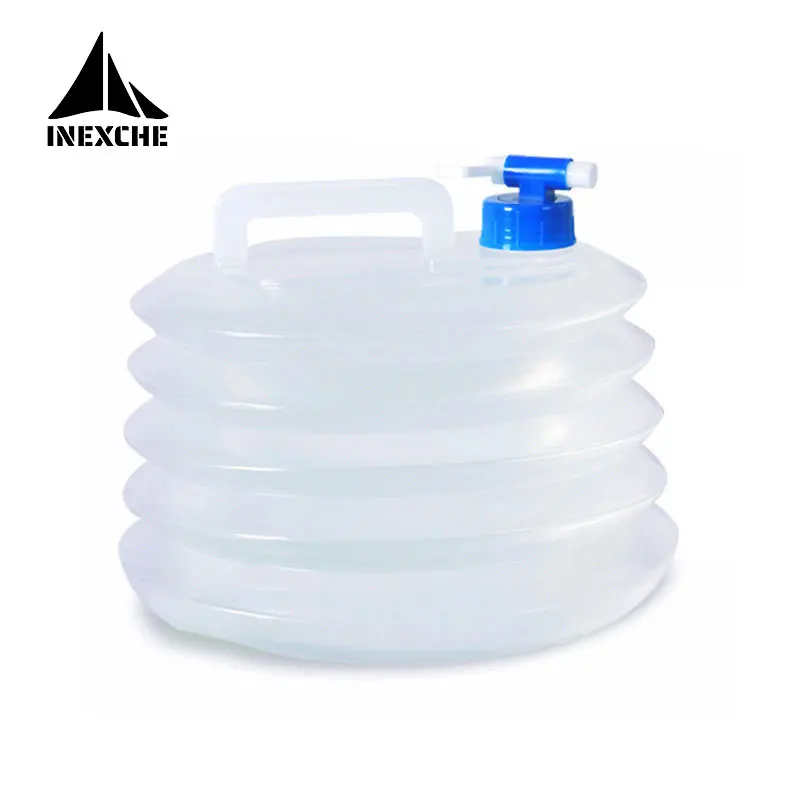 

3/5/10/15L Collapsible Water Container Outdoor Hiking Fishing Foldable Water Bag Camping Portable Folding Water Tank Bucket