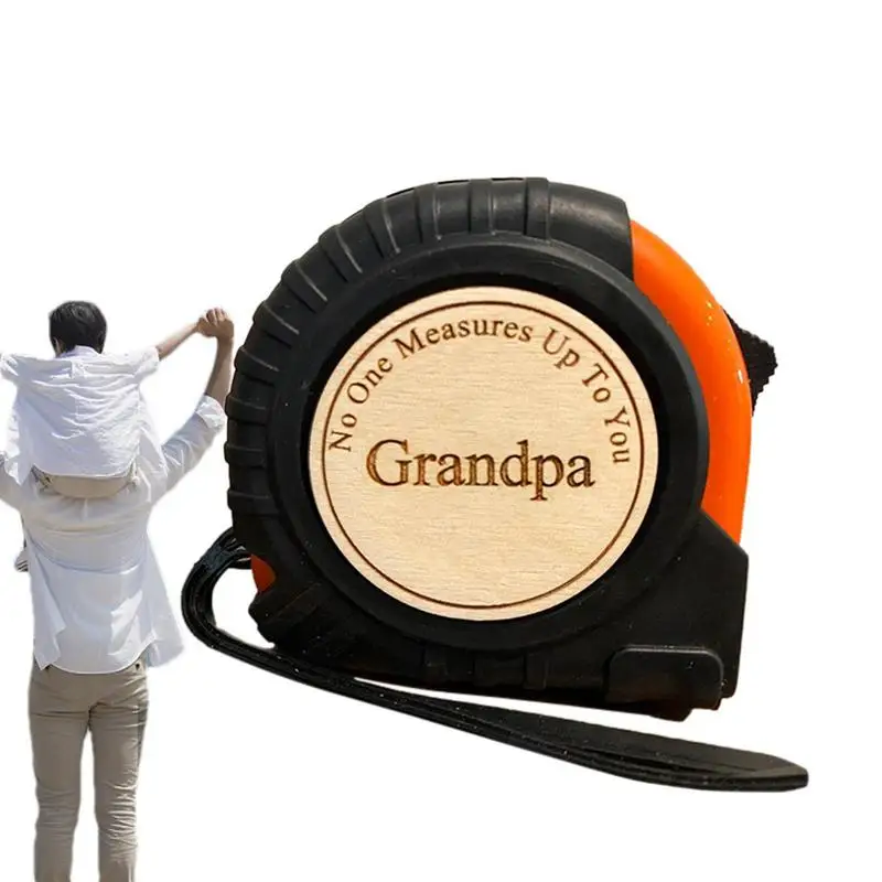 

Измерительная лента для папы, измерительный инструмент на День отца, гравировка, со значимыми словами, подарок на день рождения
