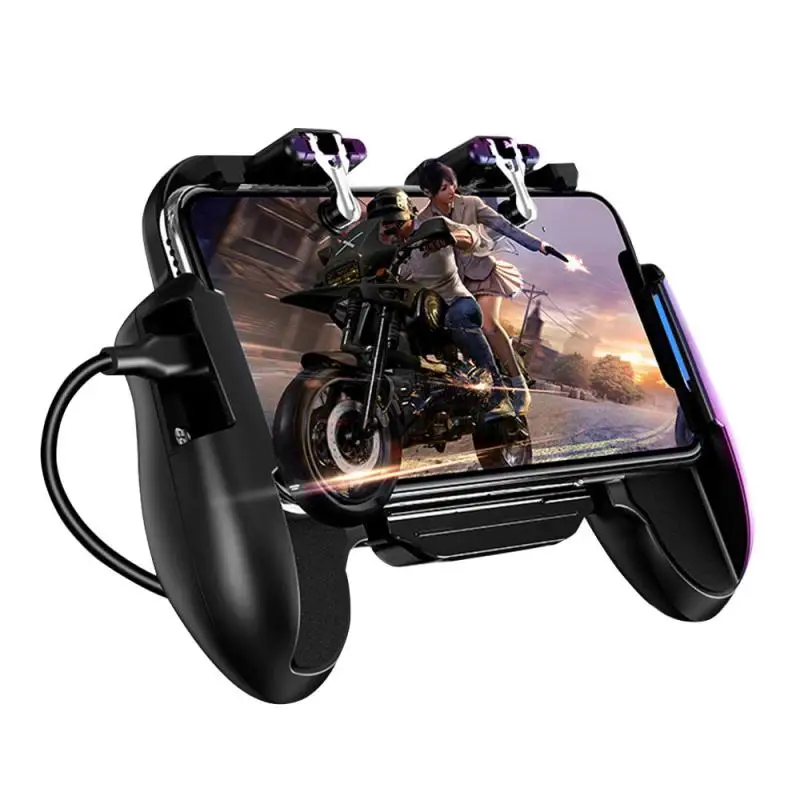 

Mobile Phone Cooler With Game Controller Mobile Phone Cooling Fan Holder Reusable Gamepad Cooler Low Noise Mobile Phone Cooler