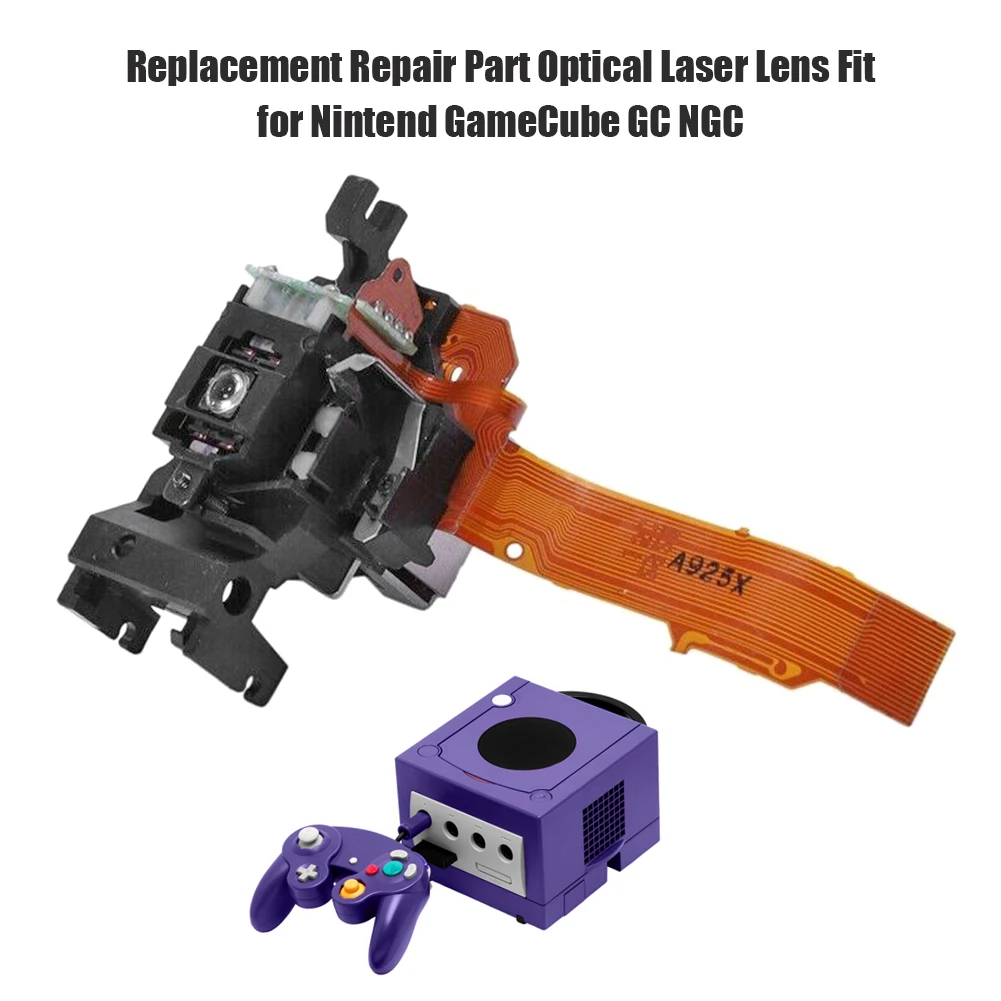 Replacement Repair Part Optical Laser Lens Fit for Nintend GameCube GC NGC Repairing Replace Gaming Accessories