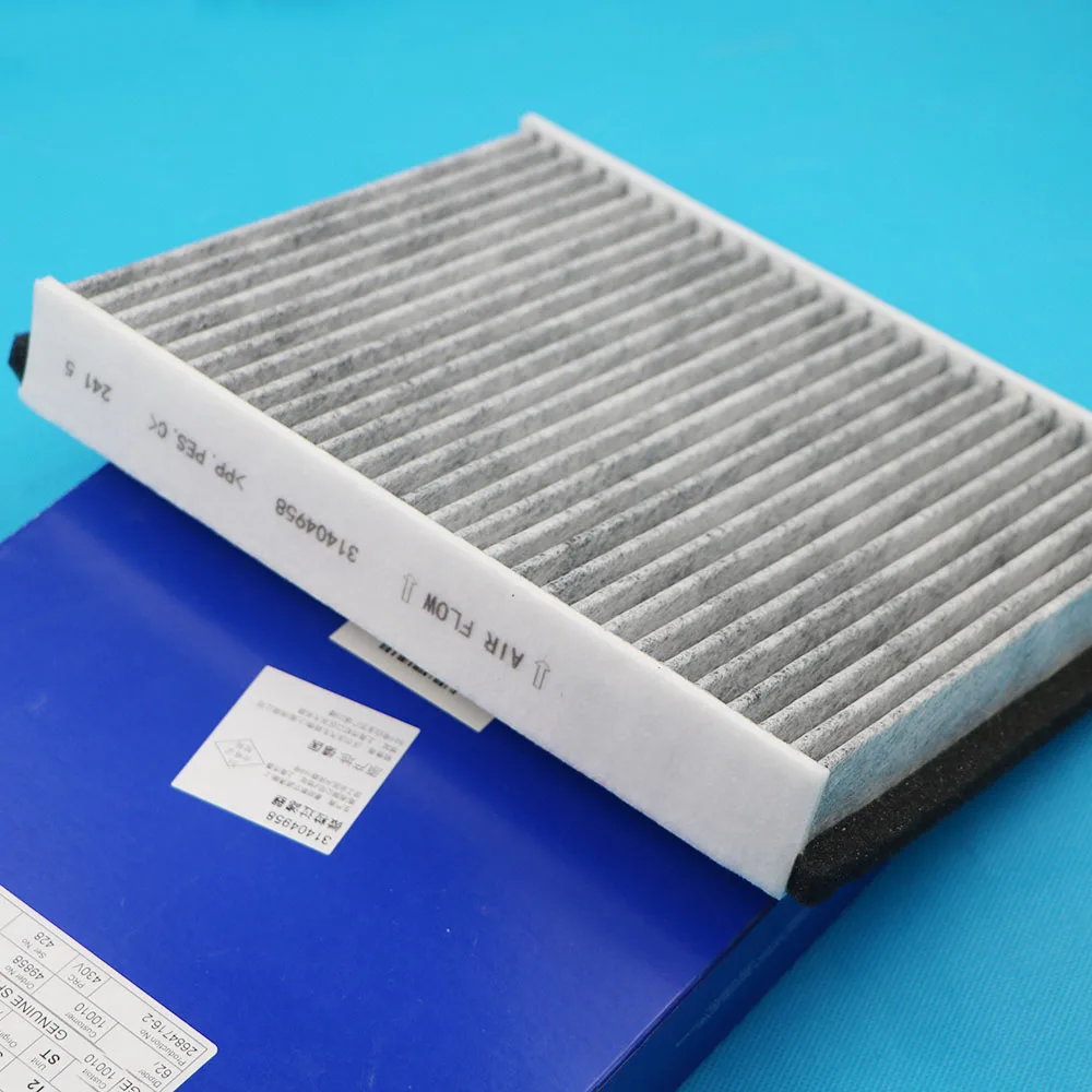 

31404958 Car Pollen Cabin Air Conditioning Filter For Volvo V40 Cross Country 2013 2014 2015 2016 207 2018 2019 Activated Carbon