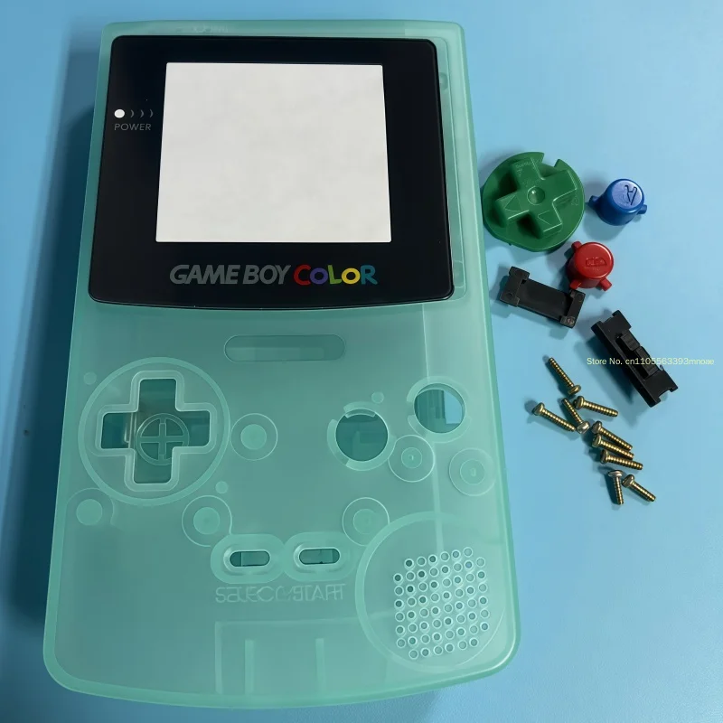 Классическая игровая консоль Gbc Color Shell, сменный корпус с кнопками, игровая периферия, декоративный аксессуар, подарок на день рождения для мальчика (art.: 3920db362ce7f) - 3920db362ce7f