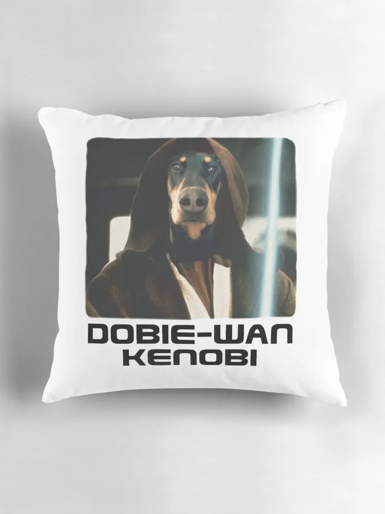 Декоративная декоративная подушка Dobie Wan Kenobi - Doberman