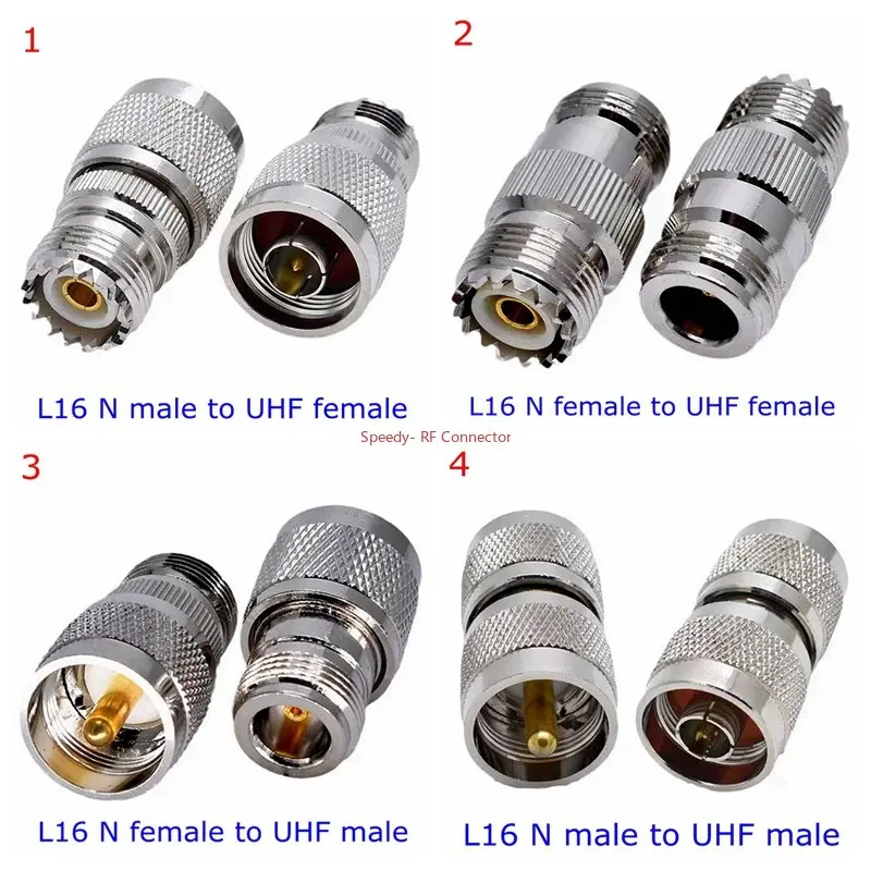 1 шт., прямой разъем UHF SO239 PL259 SO-239