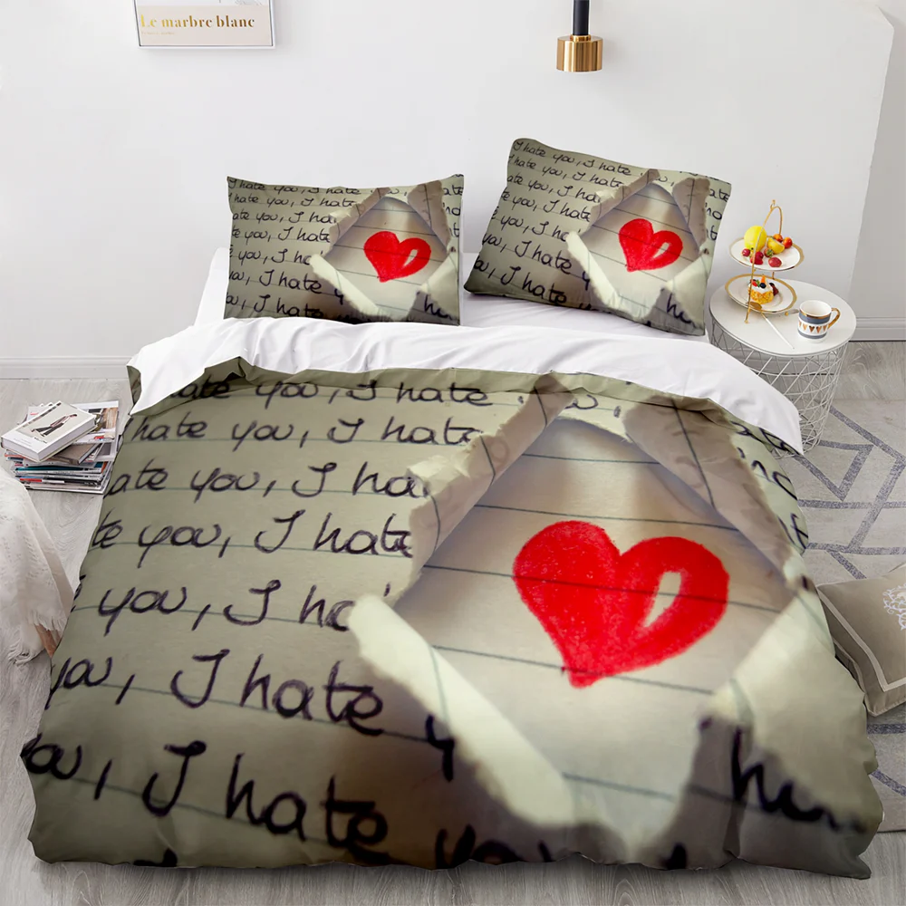 

Single Twin Full Queen King Size Wedding Bed Set Aldult Kid Bedroom Love Bedding Set Duvetcover Sets 3D Print couple 034