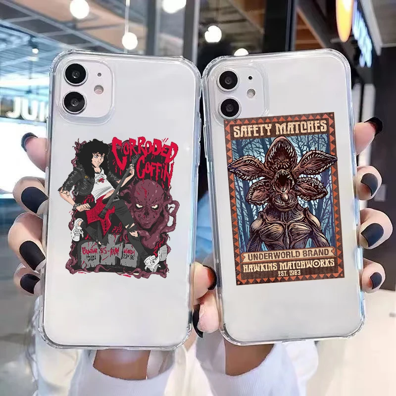 

Stranger Things Season 4 Phone Cases For iPhone 12 11 Pro MAX 6S 7 8 Plus XS MAX 12 13 Mini X XR SE 2020 Fundas Cover Trend