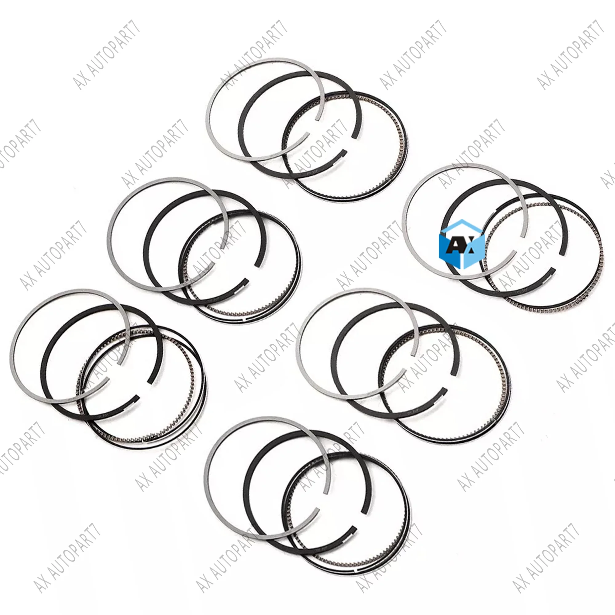 2025 Новый набор из 6 поршневых колец AoXuanPei Φ84 мм STD для BMW 330d 335d 530d X3 X5 X6 E60 E61 E63 E65 E66 E70 E71 E83 E90 E92 (art.: 3920cfb2169bf) - 3920cfb2169bf