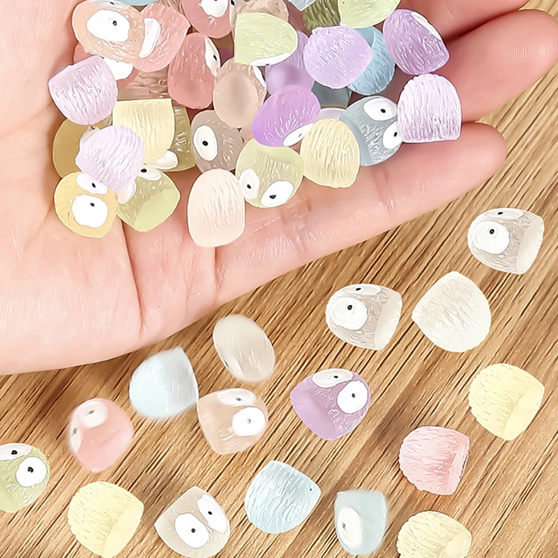 10 шт. Симпатичные красочные светящиеся миниатюрные фигурки Elfs Dust Sprite, декоративные фигурки, украшения, светящиеся миниатюрные украшения для садоводства в горшках