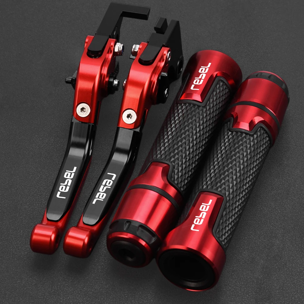 

Motorcycle Accessories Adjustable Brake Clutch Levers Handle Bar Grips FOR HONDA REBEL CMX500/300 CMX 500 300 2017 2018 2019