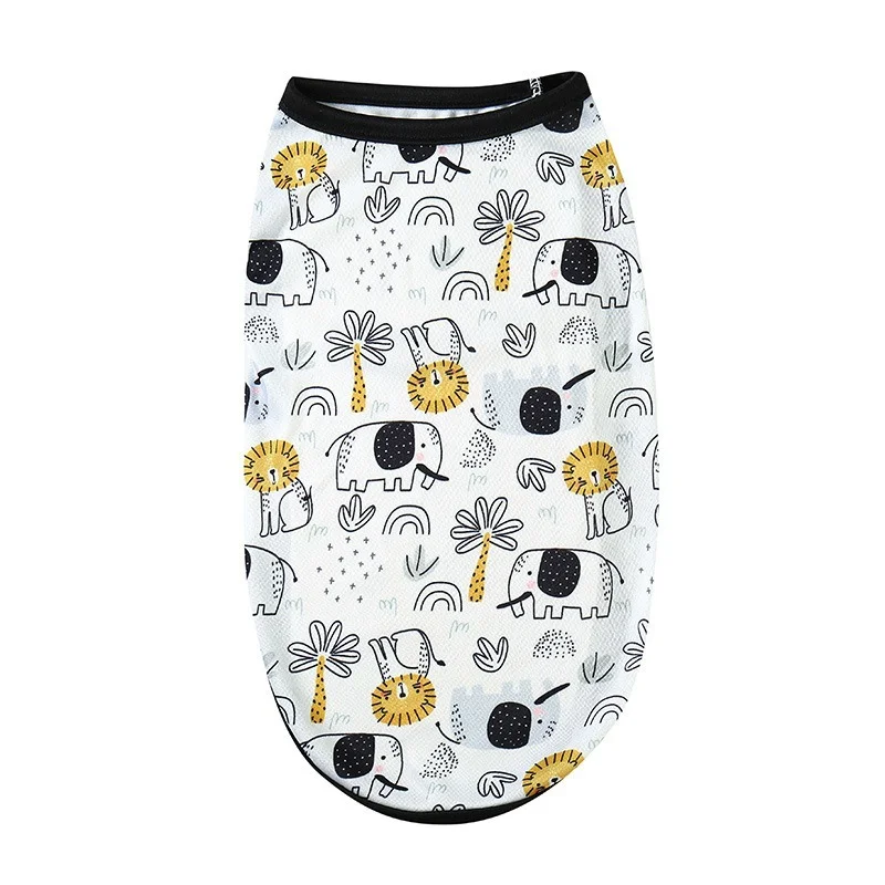 Летняя Солнцезащитная дышащая тонкая жилетка для домашних животных кошек и