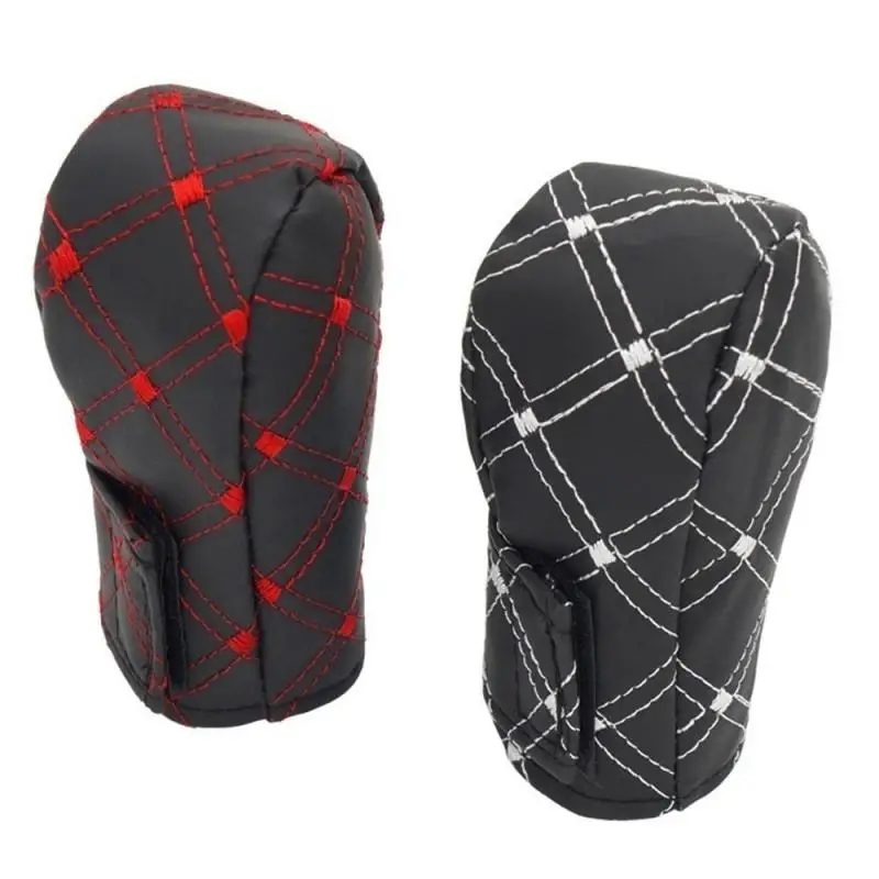 

2PCS Car HandBrake Parking Brake Case & Gear Shift Case Cover Kits Handbrake Protective Case Gear Lever Cover