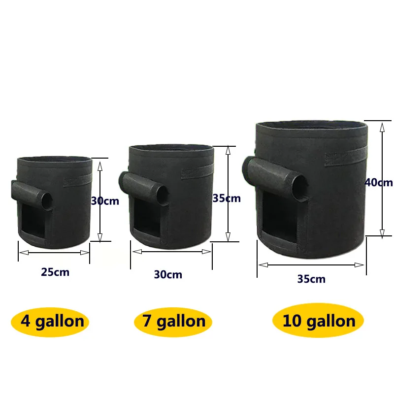 

Fabric Plant pot Plant Grow Bags Garden Potato pot Vegetable Growing Bags Vertical Garden Bag tools Gardening accesorries
