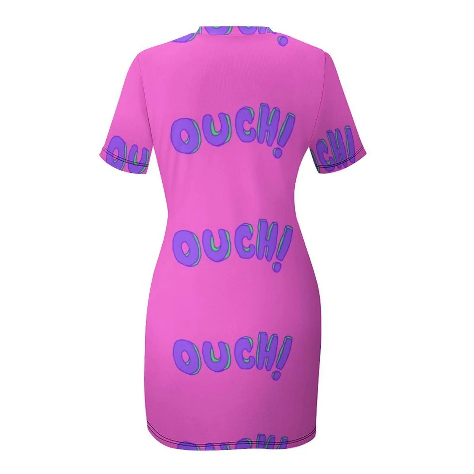 Платье из полиэстера и спандекса S M L XL 2XL